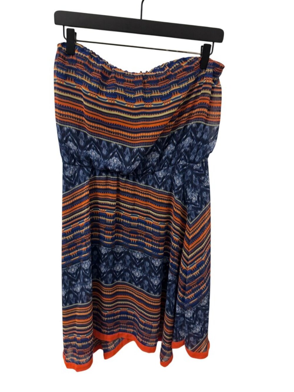 Anthropologie Maeve women's boho style strapless dress size Medium